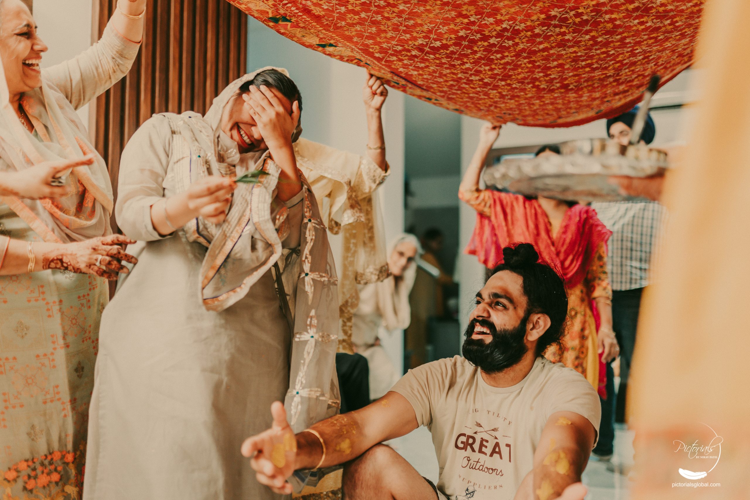 Wedding photoshoot in Sikh Wedding